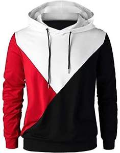 เสื้อสวมหัวของผู้ชายใส่สบายเสื้อมีฮู้ดทันสมัยร้อนแรงเสื้อมีฮู้ดผ้าคอตตอน100% ระบายอากาศได้โลโก้ที่กำหนดเอง - Product Image 1