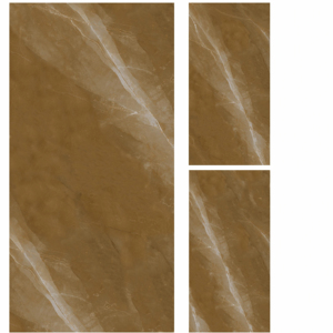 Azulejos de Porcelana SEMBAN ARMANI Marrón de Alto Brillo, 600x1200 - Product Image 1