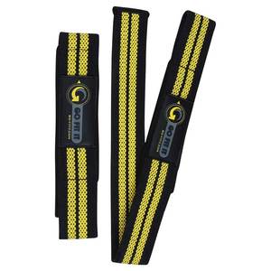 Nouveauté Sangles d'haltérophilie en coton robuste Néoprène élastique Équipement de fitness de haute qualité Prix de gros d'usine - Product Image 5