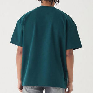 เสื้อยืดผ้าฝ้าย100% ขนาดใหญ่สำหรับผู้ชายทรงหลวมพิมพ์ลายดิจิทัลแบบกำหนดเอง - Product Image 2