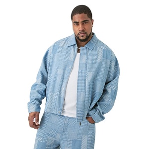 2026 Wholesale Plus Size Autumn Fashion Wear Comfortable High Quality <b>Men's</b> Casual Hooded <b>Jacket</b> Coated Woven Windproof - Product Image 1