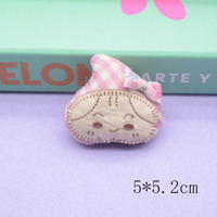 Appliques en tissu faites à la main en gros, motifs lapin, fille, papillon, dentelle au crochet, sans colle, pour pinces à cheveux, vêtements, sacs, loisirs créatifs