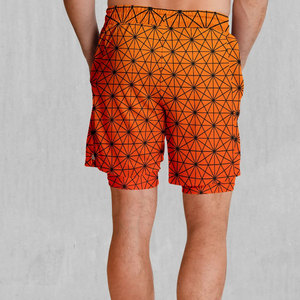 Pantalones Cortos Sublimados de Estilo Casual para Hombre, Calidad Premium, 100% Poliéster, Ligeros, Transpirables, Diseño Sólido, Cintura Alta, Verano 2025 - Product Image 2