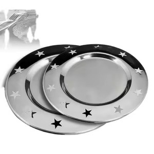 Ensemble d'assiettes de chargeur gaufrées marron design avec finition antique pour une table à manger élégante et une table de fête - Product Image 5