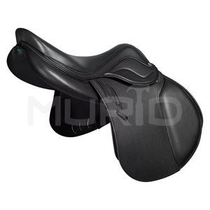 Selle de dressage et de saut en cuir véritable de haute qualité, selle de course anglaise, arbre en bois, produit indien, selle de luxe pour cheval - Product Image 6
