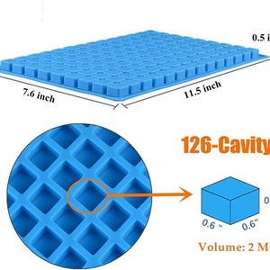 Moule à bonbons en silicone flexible résistant à la chaleur, écologique, compatible four, pour friandises maison, facile à nettoyer, sans BPA, réutilisable - Product Image 4