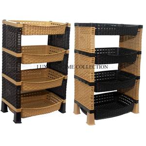 Porte-bagages en métal pliable de qualité supérieure avec conception peu encombrante pour l'hébergement en voyage et le rangement compact - Product Image 3