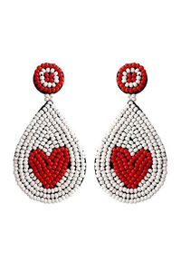 ต่างหูลูกปัดแฟชั่นทำมือสำหรับผู้หญิงทำมือหลายสี - Product Image 6