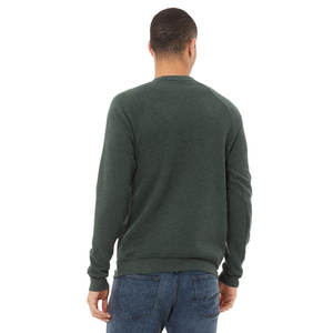 Sudaderas con capucha unisex, sudaderas con logotipo personalizado, nuevas prendas de punto de algodón de invierno, jersey para hombre, cuello redondo, Top de punto bordado, teñido liso - Product Image 3