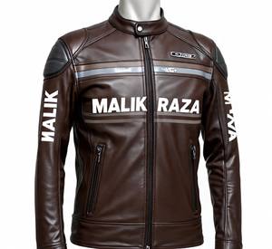 Blouson de moto Cruiser de haute qualité, cuir de vachette véritable de première qualité, équipement de conduite toutes saisons, distributeur pour le marché américain Malik Raza - Product Image 4
