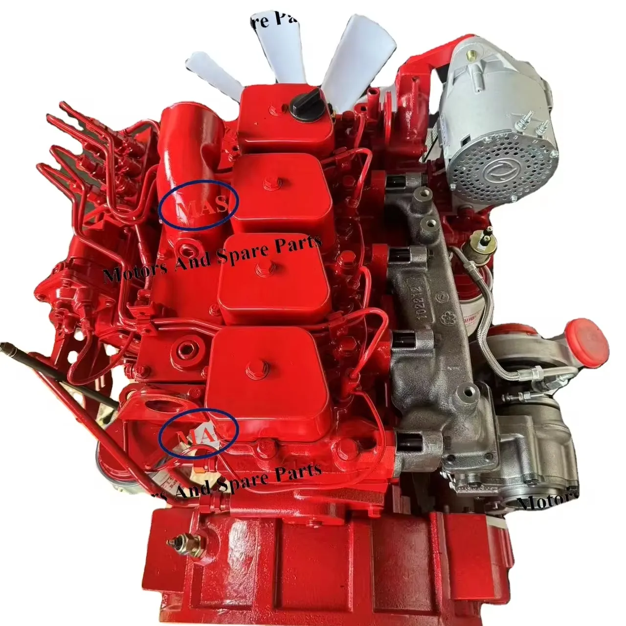 Новый дизельный двигатель 4BT 3.9L 4-цилиндровый Восстановленный двигатель 4BT для продажи