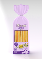 Bauli Grissini Breadsticks (150g) Roti Gandum Renyah dengan Minyak Zaitun Buatan Italia Dipanggang Bersertifikat Kosher dalam Kemasan Kotak