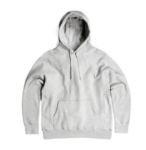 Sudadera con Capucha de Forro Polar para Hombre, Color Liso, Secado Rápido, Poliéster/Algodón, Corte Holgado, Manga Larga - Product Image 1