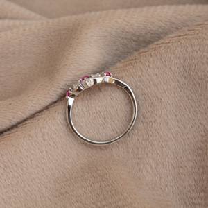 Anillo de plata delicada clásico minimalista de Plata de Ley 925, joyería ligera para mujer - Product Image 3