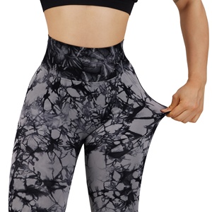 Custom LOGO Women's High Waisted Sports <b>Leggings</b> 100% Cotton Breathable Spandex Ladies Fitness Leggins - Product Image 1