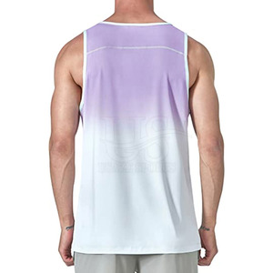 เสื้อกล้ามออกกำลังกายผู้ชายสีพื้นแบบสบายๆ รุ่นใหม่ปี 2026 ผลิตตามสั่ง แห้งเร็ว ระบายอากาศได้ดี ผ้าฝ้ายผสมใยไผ่ ถักทออย่างดี เหมาะสำหรับใส่ในยิม - Product Image 3