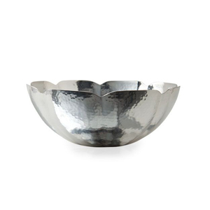 Bol de service rond artisanal finition dorée pour la maison, les hôtels, les tables, les traiteurs et les cantines, bols de service alimentaire - Product Image 2