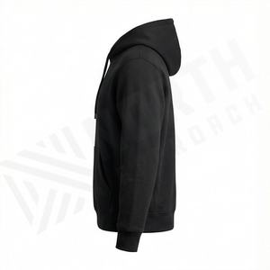 Nouveau Hoodie Homme 2025 en Gros – Design Personnalisé, Couleur Unie, Respirant, Style Décontracté Streetwear, Tissu Peigné Hiver, Couleur Personnalisable - Product Image 3