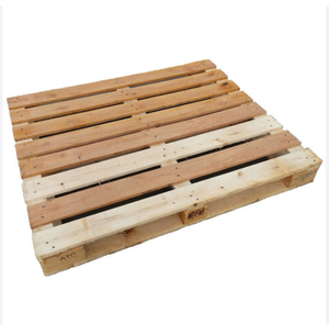 Palettes en bois européennes professionnelles 1200x800mm, palettes industrielles pour le stockage en entrepôt, l'exportation et la manutention de marchandises - Product Image 5