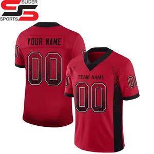 Nouveaux styles de maillots de football américain pour hommes et femmes, maillot brodé personnalisé, taille américaine - Product Image 4