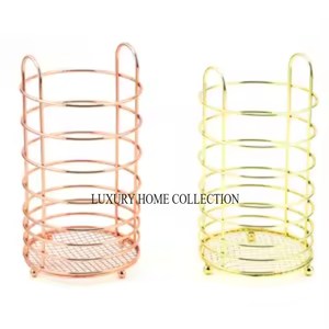 Porte-couverts tendance en métal de qualité supérieure fait main avec une élégance classique et des compartiments robustes pour une table bien organisée - Product Image 3