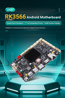 Carte mère Rockchip RK3566 AI Board avec Android 15/Linux intégré, NPU 1Tops, pour robot/contrôle industriel/affichage commercial