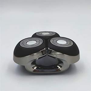 Cabezales de Repuesto para Afeitadora Eléctrica para Hombre, Cabezal Rotatorio de Triple Cuchilla, Piezas Lavables Automáticas para Afeitar la Cara - Product Image 1