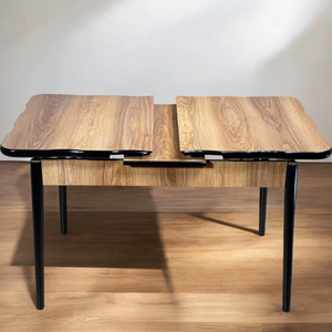 Table de cuisine moderne de conception turque de haute qualité avec 4-6 chaises directement de l'usine d'origine turque - Product Image 1