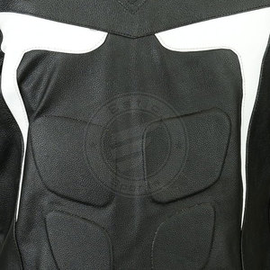 Chaquetas de moto de hombre de precio bajo de alta calidad chaqueta de moto de hombre de contraste de color de diseño único - Product Image 5