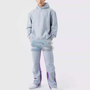 Chándal de hombre personalizado de calidad superior 100% algodón manga larga traje de Jogger conjunto de dos piezas de ropa deportiva de invierno de moda - Product Image 4