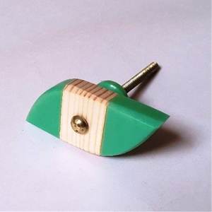 Poignée de porte en bois et résine carrée, poignée de porte personnalisée, couleur, forme, taille, fabriquée en Inde - Product Image 6