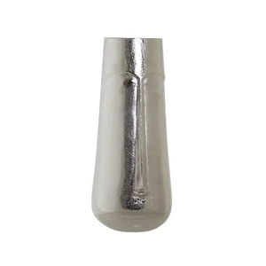 Aluminum Flower <b>Vase</b> Silver Shiny Polish Modern Luxury Fancy Hot Sale Home Wedding Decorative Antique Flower <b>Vases</b> - Product Image 4