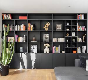 מותאם אישית באיכות גבוהה הניתנים להתאמה אישית באיכות גבוהה 304 מדף ספרים ללא נירוסטה עבור סלון - Product Image 1