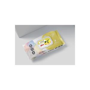 ผ้าเช็ดทำความสะอาดกลิ่นเลมอน 120 แผ่น 12 ห่อ (1,440 แผ่น) - ผ้าเช็ดทำความสะอาดโดย PINE - Product Image 3