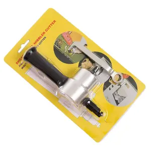 High precision multipurpose double head sheet manual metal nibbler cutter tool for cutting metal