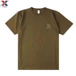 Camiseta Básica de Cuello Redondo para Hombre, Impresión Digital Personalizada, Color Liso, Sin Marca, Tejido de Punto Suave, 100% Algodón, Corte Holgado - Product Image 5