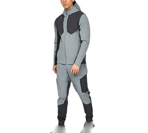 Gran oferta, chándal de entrenamiento deportivo para correr con logotipo personalizado de alta calidad para hombre, estilo informal para entrenamiento al aire libre - Product Image 3