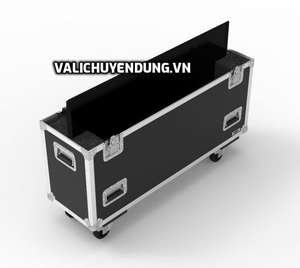 Boîtier d'écran de taille durable et personnalisable Cadre en aluminium de 30mm avec valises murales en bois noir résistant aux rayures - Product Image 2