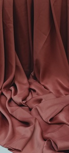 ชุดเดรสมุสลิมแบบเรียบผ้าไหลลื่นเนื้อนุ่มอาบายาคาฟตันโพลีเอสเตอร์น้ำหนักเบาระบายอากาศได้ดี100% ทอ - Product Image 4