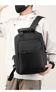 Mochilas para Portátil de Negocios Impermeables de Alta Calidad, Logotipo Personalizado, Mochilas Escolares Casuales para Estudiantes, Bolsas de Viaje para Computadora - Product Image 5