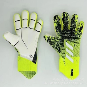 Gants de sport en cuir respirant de qualité professionnelle en gros pour les gardiens de but de football Conception de logo personnalisée - Product Image 5
