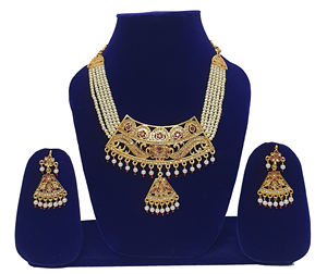 High Quality Classic Designer Necklace <b>Set</b> <b>for</b> Girls Stylish Everyday Wear and Party Collection Available at Export prices - Product Image 6