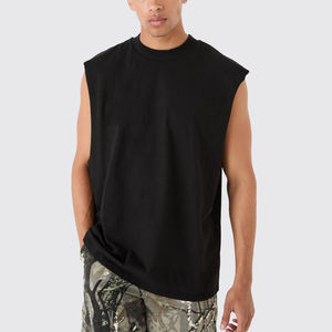 เสื้อกล้ามลำลองถักแขนกุดสำหรับผู้ชายเสื้อฟิตเนส - Product Image 6