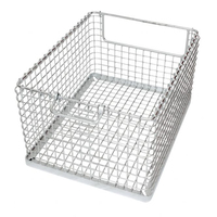 Panier à œufs pliable en fil métallique de style ferme vintage avec poignées pivotantes, style antique, en métal et en fer, pour la récolte des fruits, rangement pour la décoration de la maison