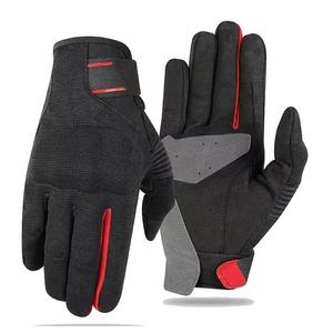 Gants de moto confortables de protection respirants personnalisés de haute qualité - Product Image 2