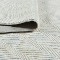 Tapis en polyester ultra-doux, abstrait, fabriqué à la machine, avec fil pré-rétréci, non-muant, pour salon contemporain