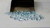 Großhandel AAA Natürlicher Himmelblauer Topas Oval Facettiert 11x9 mm Loser Edelstein für Schmuckherstellung