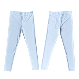 Mallas de gimnasio de cintura alta personalizadas para mujer tela de punto transpirable sin costuras diseño sublimado con colocación de logotipo - Product Image 2