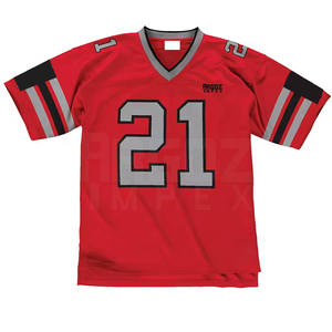 Vente en gros à bas prix Maillot de football américain Logo imprimé personnalisé Design Maillot de football américain - Product Image 2