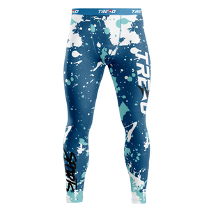 Leggings de Compresión Deportivos para Hombre, OEM, Elásticos, Ajustados, para Correr, Entrenar, Flexibles, para Gimnasio, Capa Base - Product Image 3